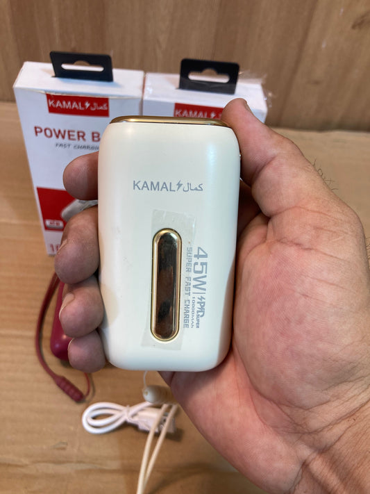 Kamal 10,000 mAh Mini Size Fast Power Bank K17