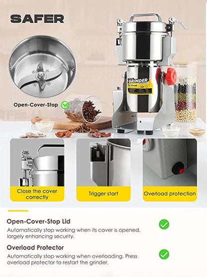 SILVER CREST Universal Mill Heavy Duty Grinder
