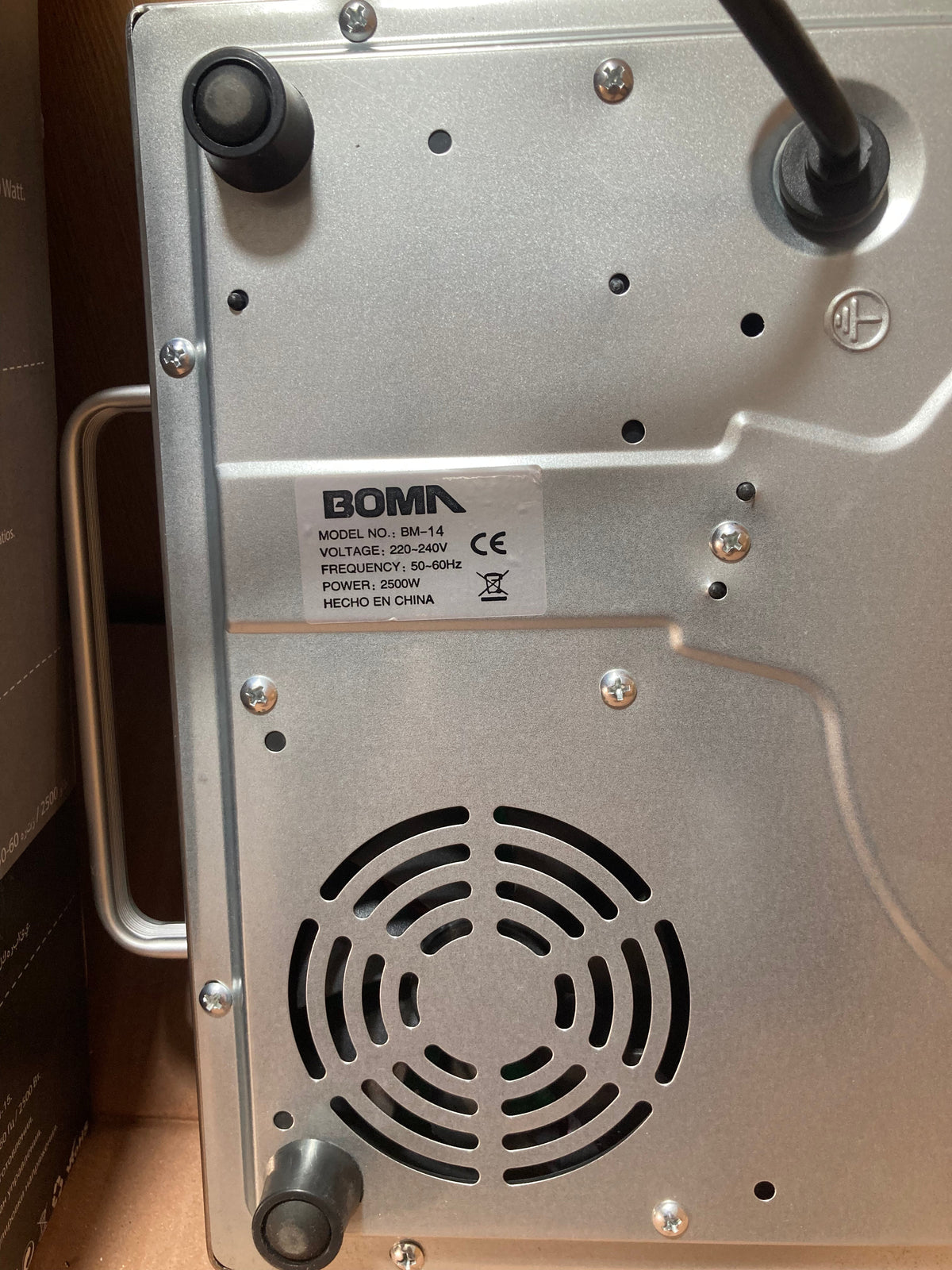 BOMA Germany HotPlate/Infrared Cooker 2500W