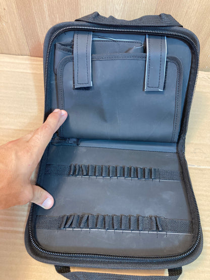 Compact Leather Universal Pistol Bag