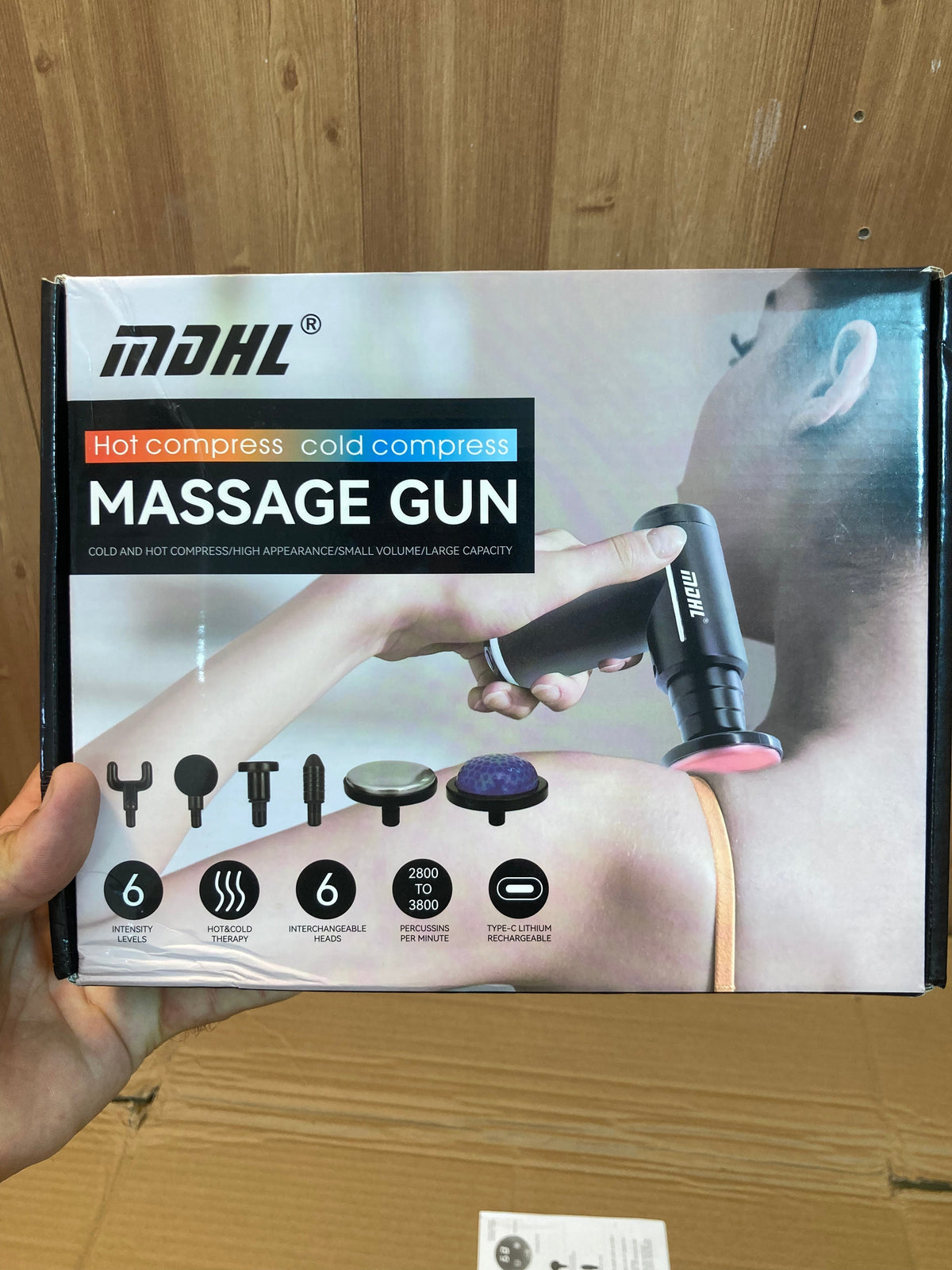 MDHL Hot & Cool Relaxing Pain Relief Massager