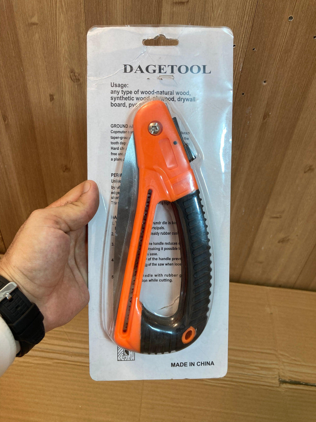 Portable Multifunctional Folding Hand Saw 8 inches