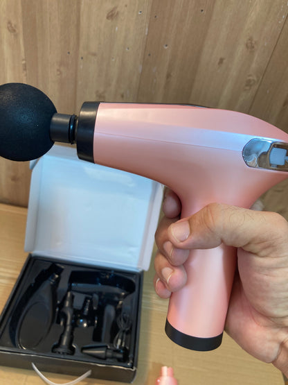 Blue Idea Extended Handle Facial Gun Pro Massager