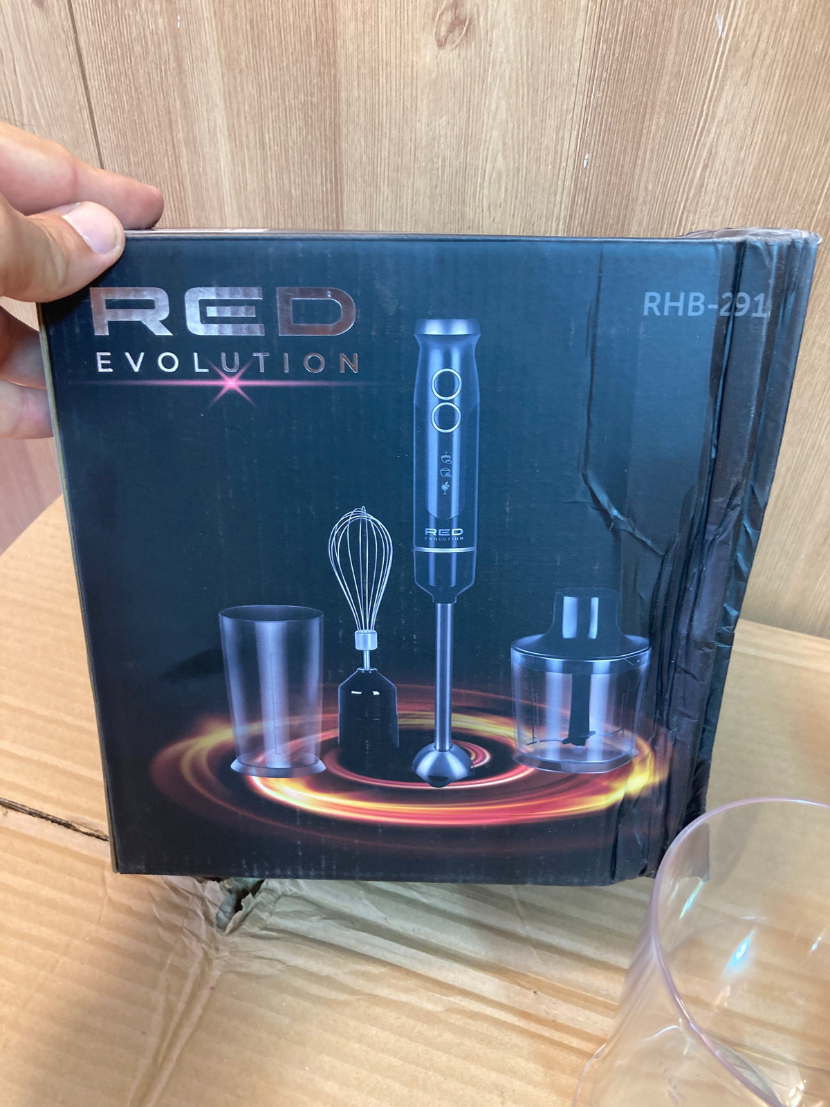 Red Evolution 4 in 1 Hand Blender Set 800W RHB-291
