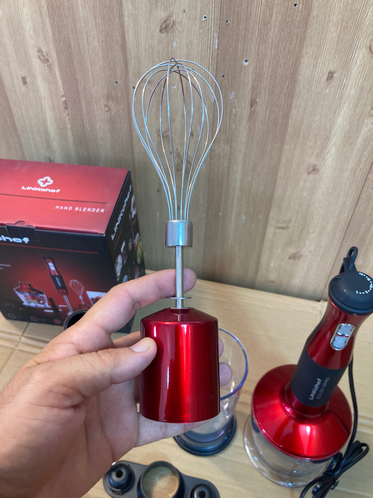 LINKchef 5-in-1 Hand Blender Set 500W