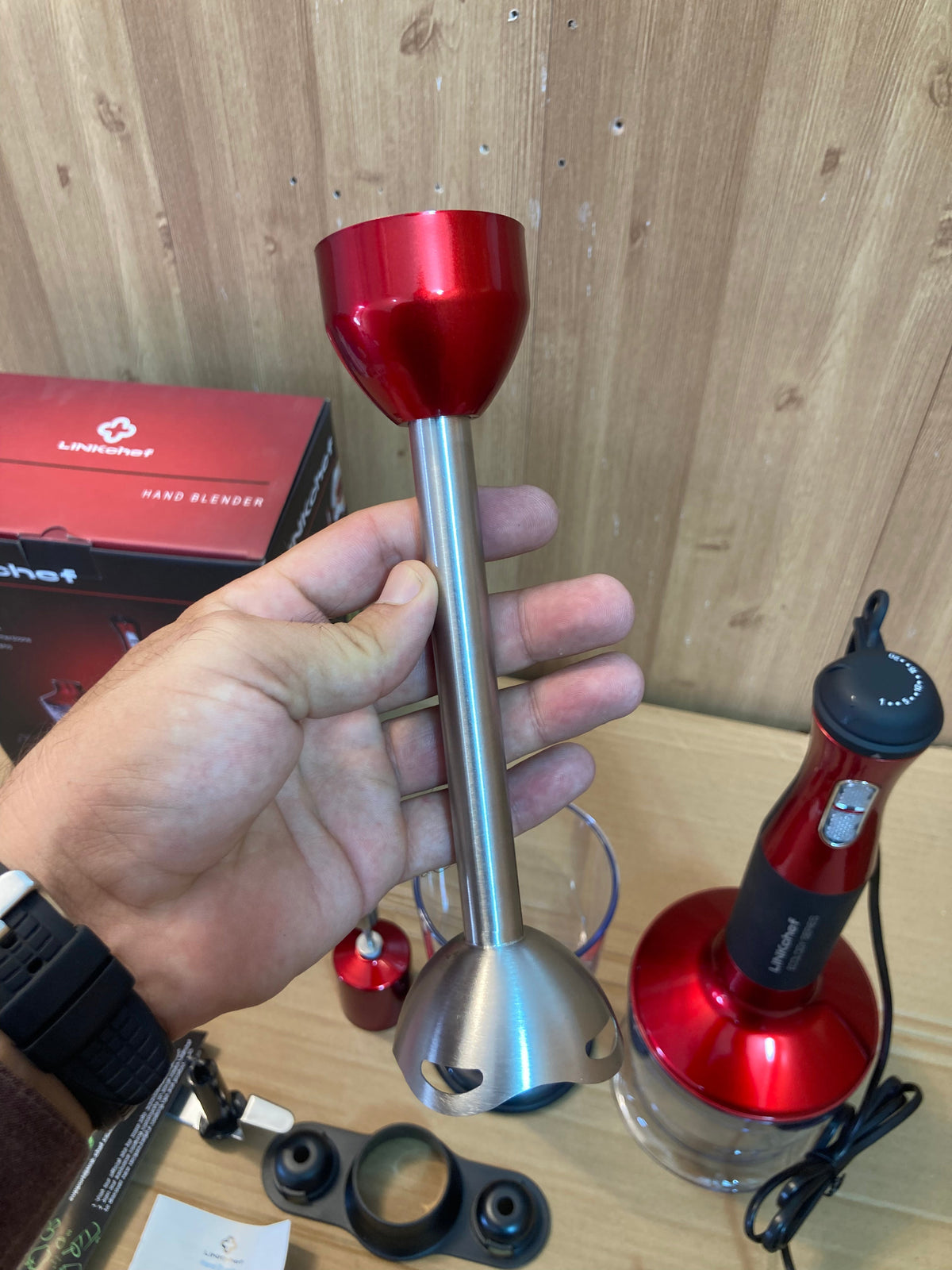LINKchef 5-in-1 Hand Blender Set 500W