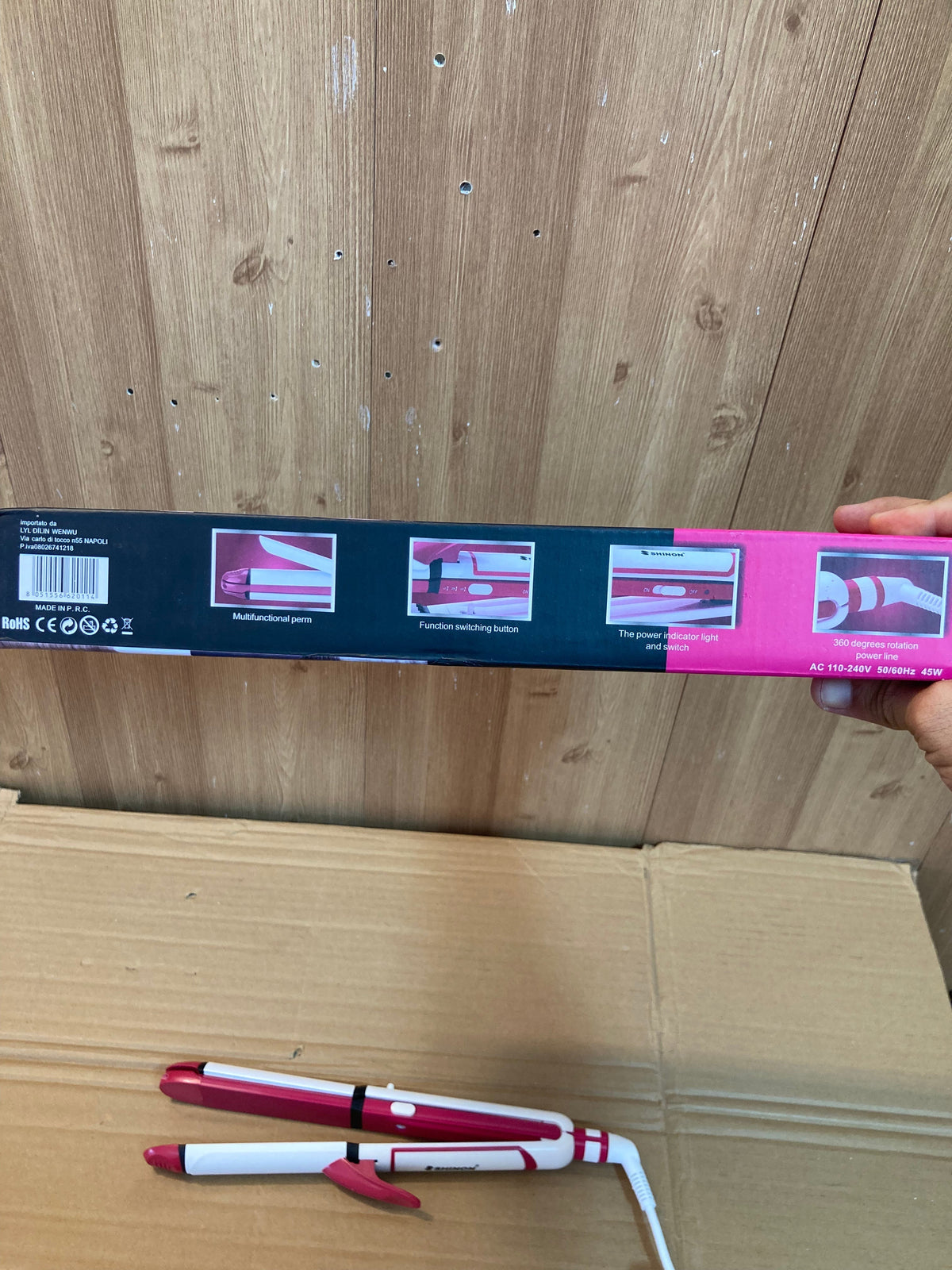 SHINON Japan 3-in-1 Hair Styling Tool