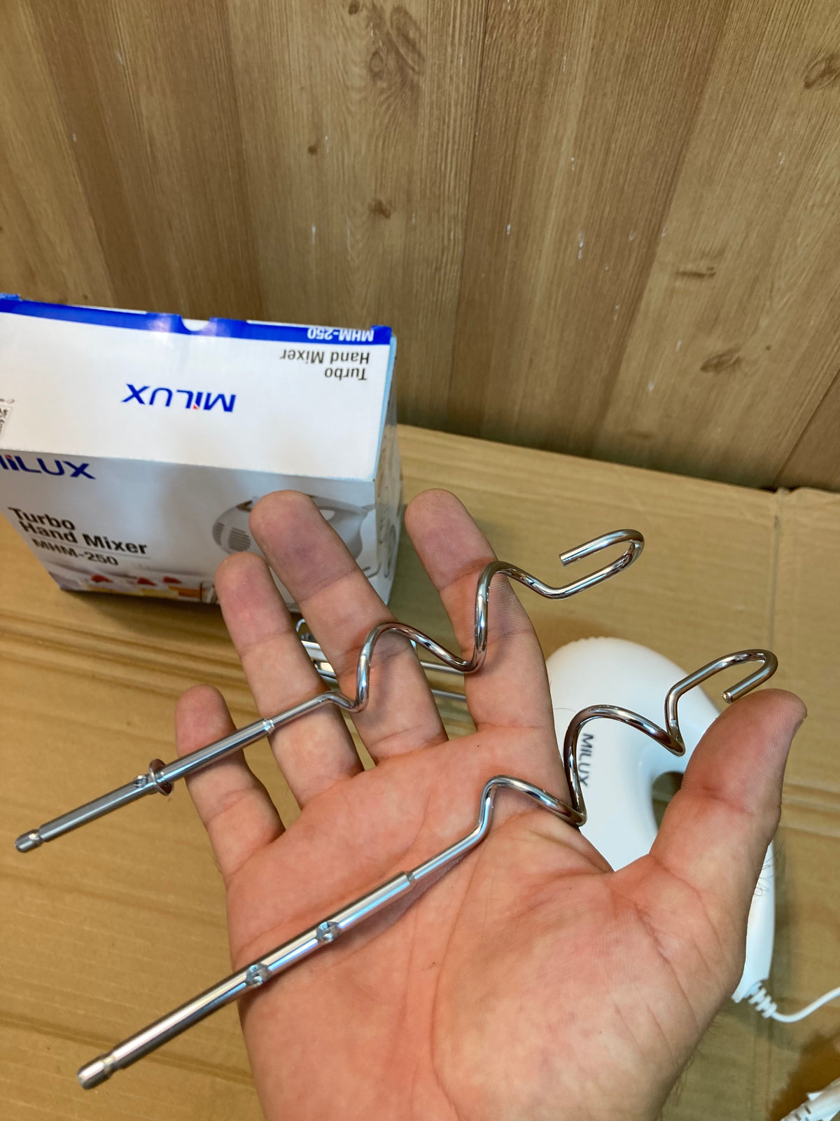 MILUX 200W Turbo Hand Mixer MHM-250