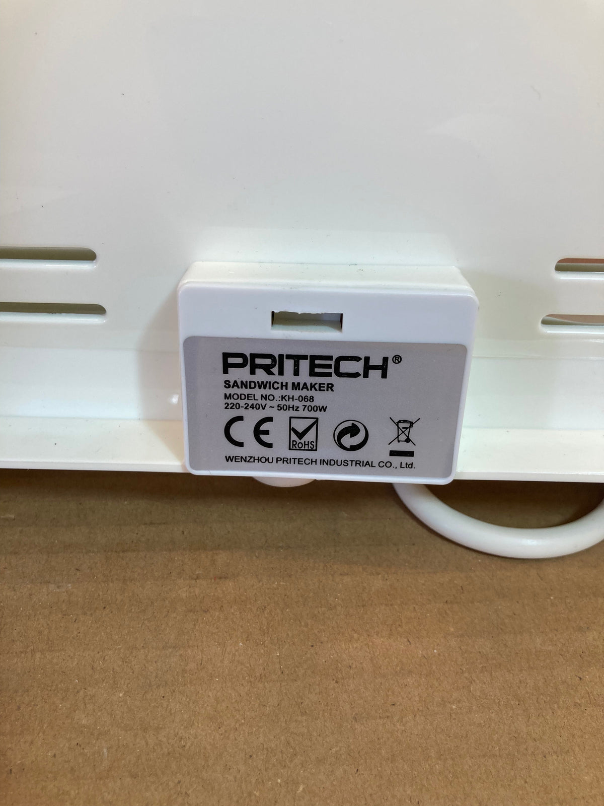 Lot Imported Pritech iBread 700W Sandwich Maker KH-068