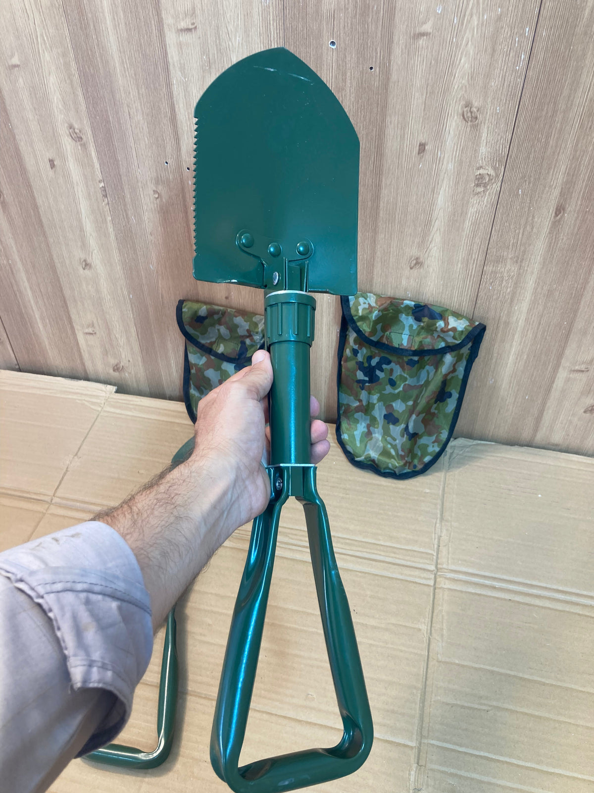 Adjustable Multipurpose Camping Folding Shovel