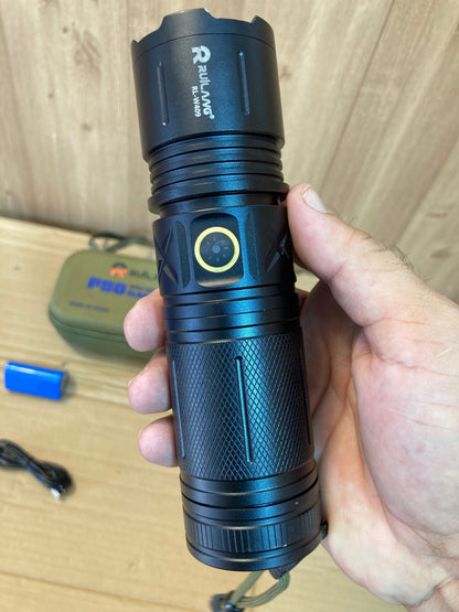 Ruilang P90 Rechargeable Super LED Flashlight - Torch