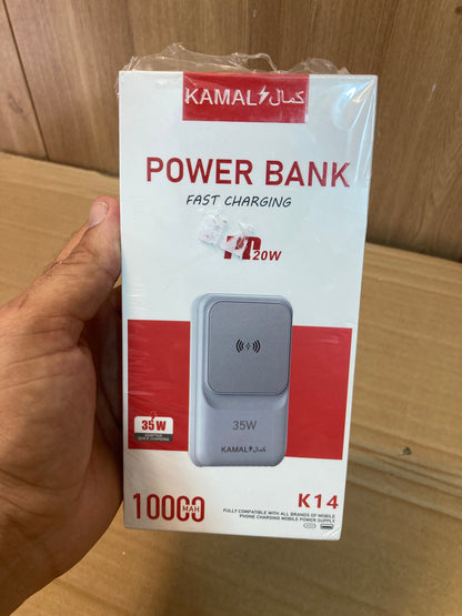 Kamal 10,000mAh Magnetic Power Bank 35W K14