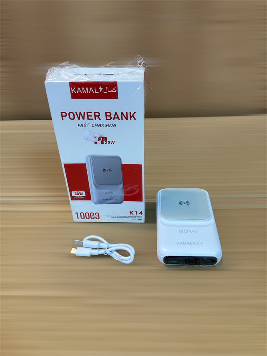 Kamal 10,000mAh Magnetic Power Bank 35W K14