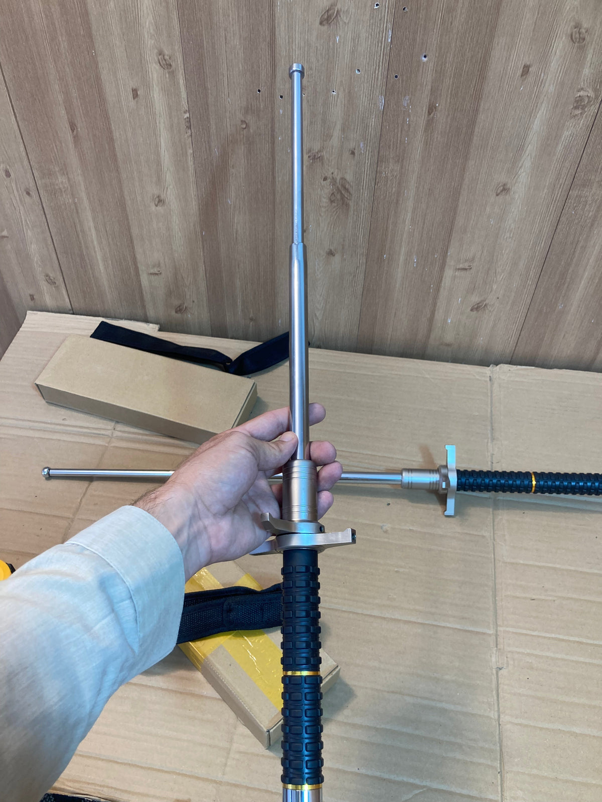 Multifunctional Self Defence Retractable Stick - Telescopic Baton
