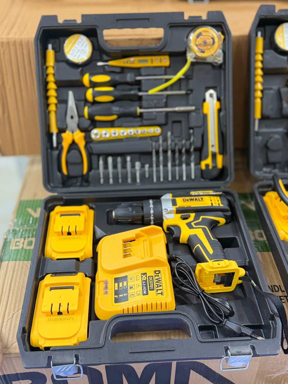 Dewalt 36V Power Drill Set with 36PCS Drill Bit,Cordless Drill Kit with Battery
