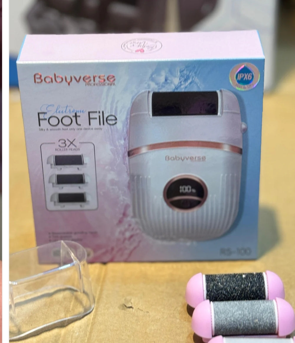 Rechargeable Foot Callus Remover – Pedicure Tool File for Dead, Hard, Cracked, Dry Skin