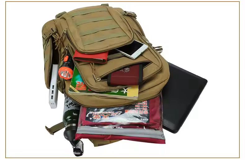 Tactical & Hiking Backpacks – 50L Waterproof Military Outdoor Travel Bag