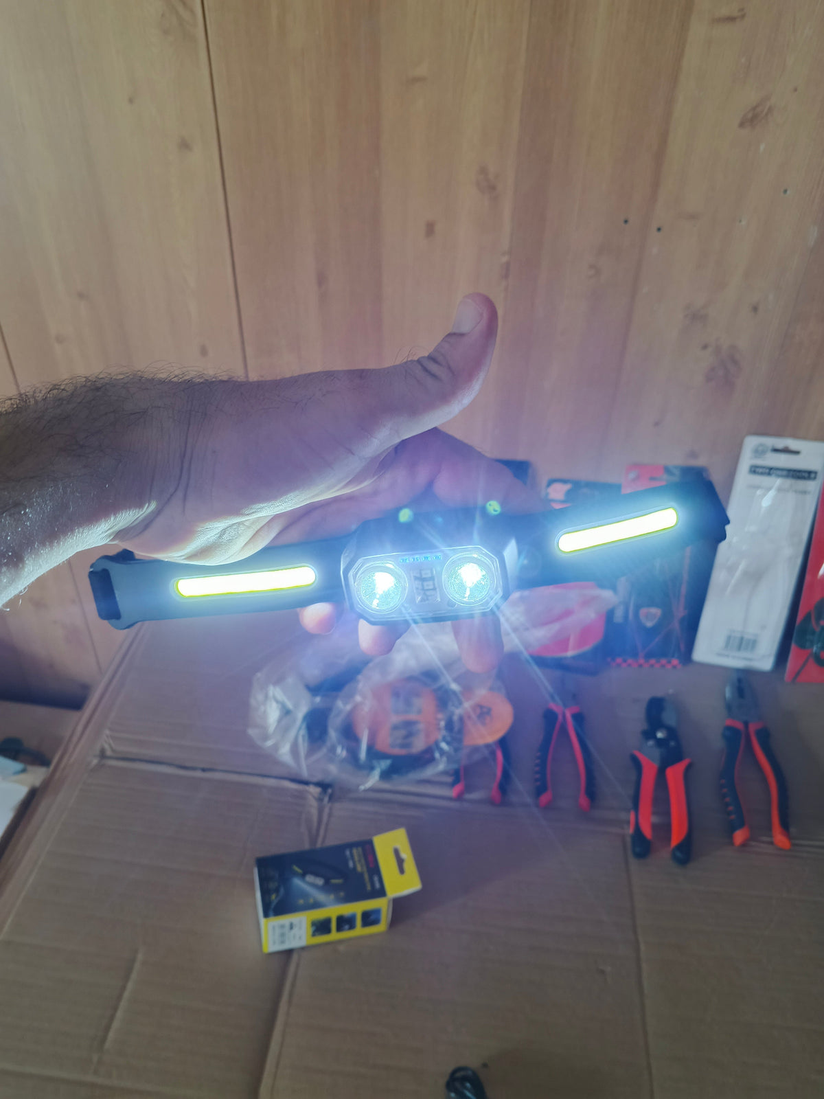 COBA High Performance LED Hands-Free Headlamp/Headlight